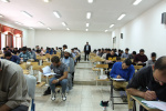 گزارش تصویری برگزاری آزمون استخدامی آموزش و پرورش در دانشگاه کاشان